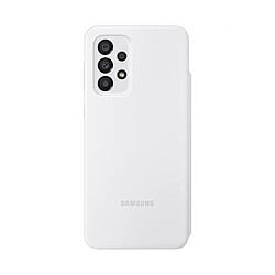 Cover S View Wallet Samsung EF-EA336PWEGEE per Galaxy A33 5G Bianco