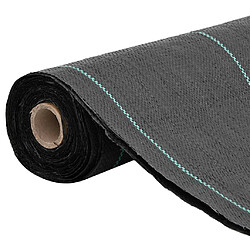 vidaXL Membrane anti-mauvaises herbes noir 0,5x10 m PP