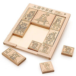 Universal Puzzle coulissant chinois Puzzle coulissant chinois Huarong Path Trois enfants Éducation