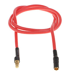 16AWG banane 3.5mm silicone extension câble RC accessoire pour moteur rouge ESC pas cher