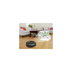 iRobot Roomba i7+ - Aspirateur robot Connecté - Batterie Lithium-iOn - Autovidage Clean Base - 2 brosses multi-surfaces