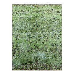 Vidal Tapis de laine 287x175 vert Ultra Vintage pas cher