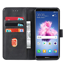 Acheter Wewoo Housse Coque Pour Huawei P Smart GUSSIM Business Style Étui en cuir à rabat horizontal avec support et fentes cartes et portefeuille noir