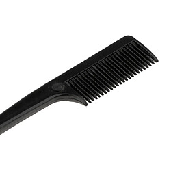 Acheter 7 '' beauté contrôle de bord double face brosse à cheveux peigne coiffure brosse à cheveux noir