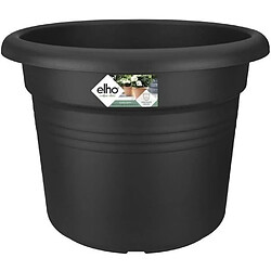 ELHO Pot De Fleurs Rond GREEN BASICS - Plastique - Ø40 - Noir