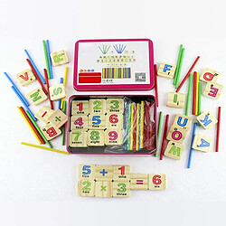 Wewoo Montessori Early Learning Math Tools Digital Stick Children Kindergarten Teaching Aids Upgrade