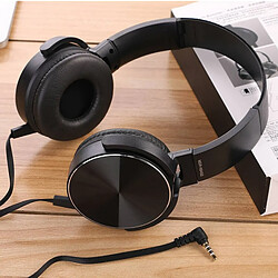 GUPBOO Casque de jeu VOXLINK, casque filaire avec micro, avec câble audio 3,5 mm, pour iPad, tablettes, smartphones