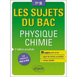 Physique chimie, terminale S enseignements spécifique et de spécialité : les annales pas à pas - Occasion