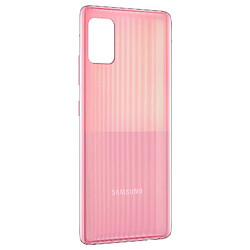 Avizar Cache Batterie Samsung Galaxy A51 Façade Arrière de Remplacement rose