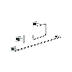 GROHE Set d'accessoires 3 en 1 Essentials Cube 40777001