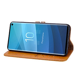 Acheter Wewoo étuis en cuir Coque Housse Etui à rabat horizontal de texture Business Style Oil pour Galaxy S10, avec porte-cartes (portefeuille)