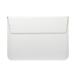 Wewoo Housse Étui blanc pour ordinateur portable ultra-mince Tablette Tactile 11,6 pouces, Taille: 32.5x21.5x1cm Enveloppe universelle Style PU en cuir avec support