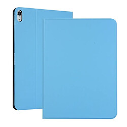 Wewoo Housse Étui Coque Ouvrir en cuir élastique de couleur unie pour iPad Pro 11 pouces avec support fonction de veilleTPU Soft Shell Bottom Case bleu clair