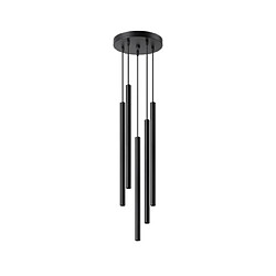 Luminaire Center Suspension Pastelo Acier Noir