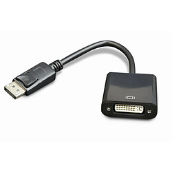 Gembird A-DPM-DVIF-002 adaptateur et connecteur de câbles DisplayPort DVI Noir (Gembird Displayport male to DVI (24+5) female adapter, black)