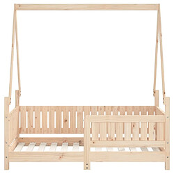 Acheter Maison Chic Lit simple Cadre de lit pour enfant,Lit d'Enfant Moderne 70x140 cm bois de pin massif -MN52262