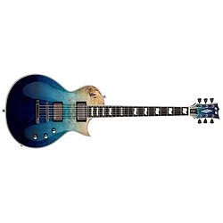 E-II ECLIPSE Buckeye Burl Maple Blue Natural Fade + étui ESP