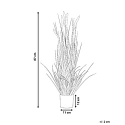 Avis Beliani Plante artificielle REED PLANT Vert