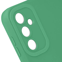 Avizar Coque pour Samsung Galaxy A14 4G et 5G Silicone Mat Protection Caméra Vert