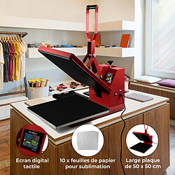 Monstershop PixMax Presse à Chaud 50 x 50cm & Imprimante