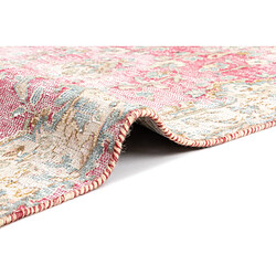 Avis Vidal Tapis de laine 242x78 rouge Vintage Royal