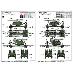 Acheter Trumpeter Maquette Lance Missile Soviet 5p71 Launcher With 5v27 Missile Pechora (sa-3b Goa)