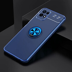 Coque en TPU anti-griffes avec béquille, bleu pour votre Realme 8i