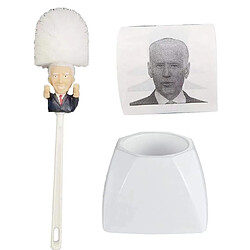 Universal Brosse à toilettes Joe Biden, brosse à toilettes à la mode, brosse de nettoyage.