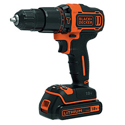 Black & Decker BLACK&DECKER Kit BDK200AS1S-QW - Perceuse Lithium - Ponceuse Mouse - Accessoires et sac