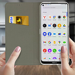 Avis Avizar Étui Nokia 8.3 5G Folio Porte-carte Fonction Support or