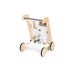 Pinolino Chariot d activit s Tino blanc Partiellement massif tilleul et MDF laqu clair et multicolore