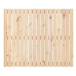 Avis vidaXL Tête de lit murale 108x3x90 cm Bois massif de pin