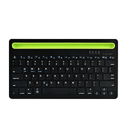 Wewoo Clavier sans fil QWERTY noir B908 ultra-mince 78 touches sans Bluetooth avec support de téléphone mobile concave