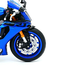 Acheter 1:18 Yamaha YZF-R1 Moto En Alliage Moulé sous Pression Modèle Jouet Bleu R1 Moto Collection