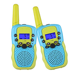 T-388 talkies-walkies pour enfants 22 canaux FRS LCD lampe de poche pour enfants en plein air @7e Edition1