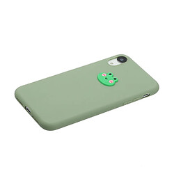 Coque en TPU décor de logo animal grenouille pour votre Apple iPhone XR 6.1 pouces