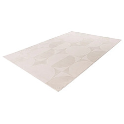 Acheter Lisa Design Telio - tapis rectangulaire motif géométrique - beige