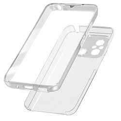 Avizar Coque Intégrale pour Xiaomi Redmi 12C Arrière Rigide Avant Souple Transparent