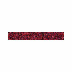 Youdoit Masking tape - Rouge - Paillettes - Repositionnable - 15 mm x 10 m