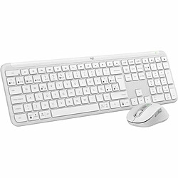 Clavier Logitech Blanc Espagnol Qwerty QWERTY