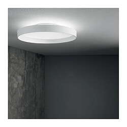 Ideal Lux Plafonnier LED intégré Fly Métal,aluminium,plastique blanc 1 ampoule 7cm