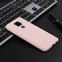 Wewoo Coque Souple Pour Huawei Mate 30 Lite TPU Candy Color Rose