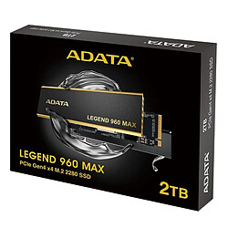 Disque dur Adata Legend 960 Max Jeux 2 TB SSD