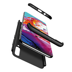 Wewoo Coque Rigide Étui pour PC à couverture intégrale à trois étages Galaxy A70 noir pas cher