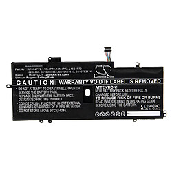 vhbw Batterie compatible avec Lenovo Thinkpad X1 Carbon 2020-20UAS04T00, 8th Gen, G7 2020 ordinateur portable Notebook (3250mAh, 15.36V, Li-polymère)