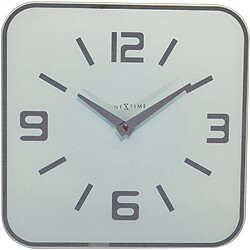 NeXtime 8149wi Shoko Horloge Verre Gris 43,0 x 43,0 x 3,1 cm