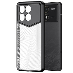 Dux Ducis Coque pour Xiaomi Poco F6 Pro Antichoc Motif Boréal Noir