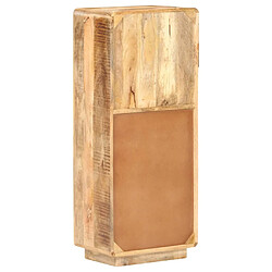 Avis vidaXL Buffet 45x32x110 cm Bois de manguier brut