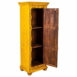 Armoire Alexandra House Living Jaune Fer Bois de manguier 40 x 149 x 53 cm