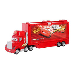 Mattel Cars Disney Pixar - Transporteur Mack rouge, sons et lumieres - Petite Voiture / Camion - Des 3 ans